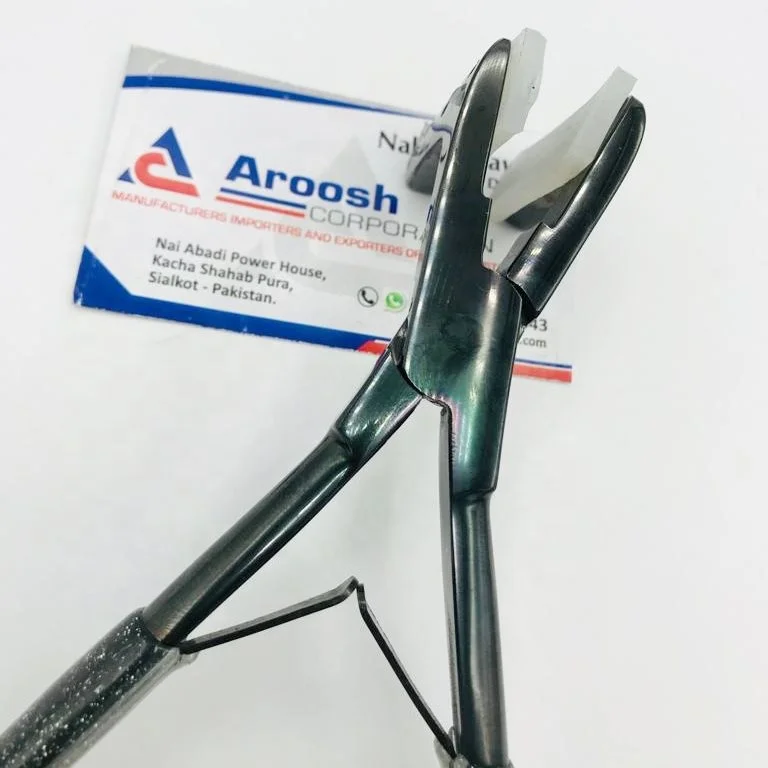 Plasma Black Tape In Hair Extension Pressing Plier High Quality Custom Logo Stainless Steel Pliers With Extra Grip Holding