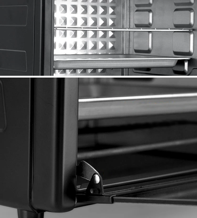 New 48L Multi-Function Electric Ovens Household Bakery Toaster Pizza Kitchen Appliances Timing Baking Electric Oven for Baking