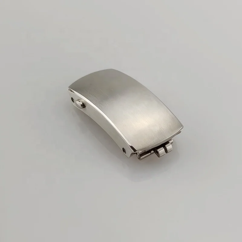 OEM/ODM High Quality 316L Stainless Steel Clasp Custom Logo Micro Extension Dive Watch Clasp