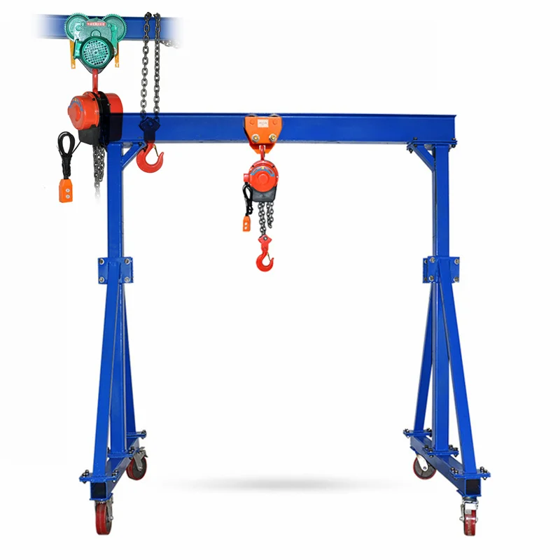 Great Manufacturer Adjustable Portable Gantry Crane Single Beam Gantry Crane
