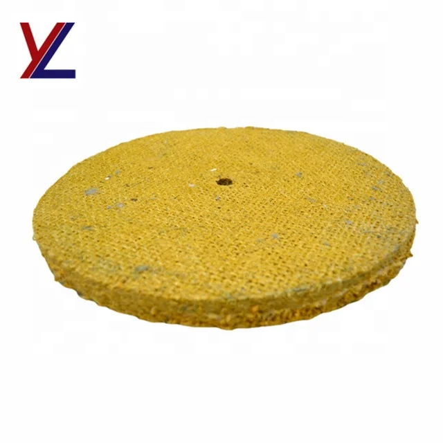 chrome flax cotton buff for electric drill polishing