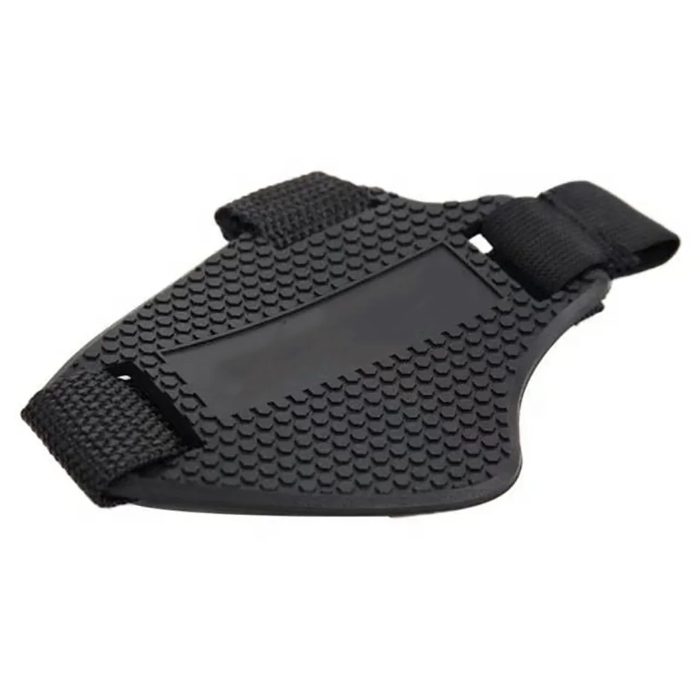 Black Motorcycle Shoes Protective Motorbike Moto Gear Shifter Men Shoe Boots Protector Shift Sock Boot Cover Shifter Guardsv