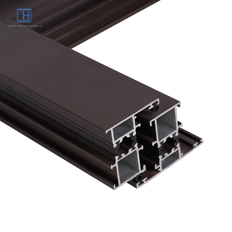Anodized Aluminum Machining Profile Durable Window Profile and Extrusion for Metal Building Materials