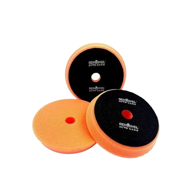 5 дюймов размер прочный OEM подгонял АТЭС брендовая гладкая салфетка для чистки автомобилей аксессуары набор тушей с подушечкой (оранжевый) в Навальная упаковка
