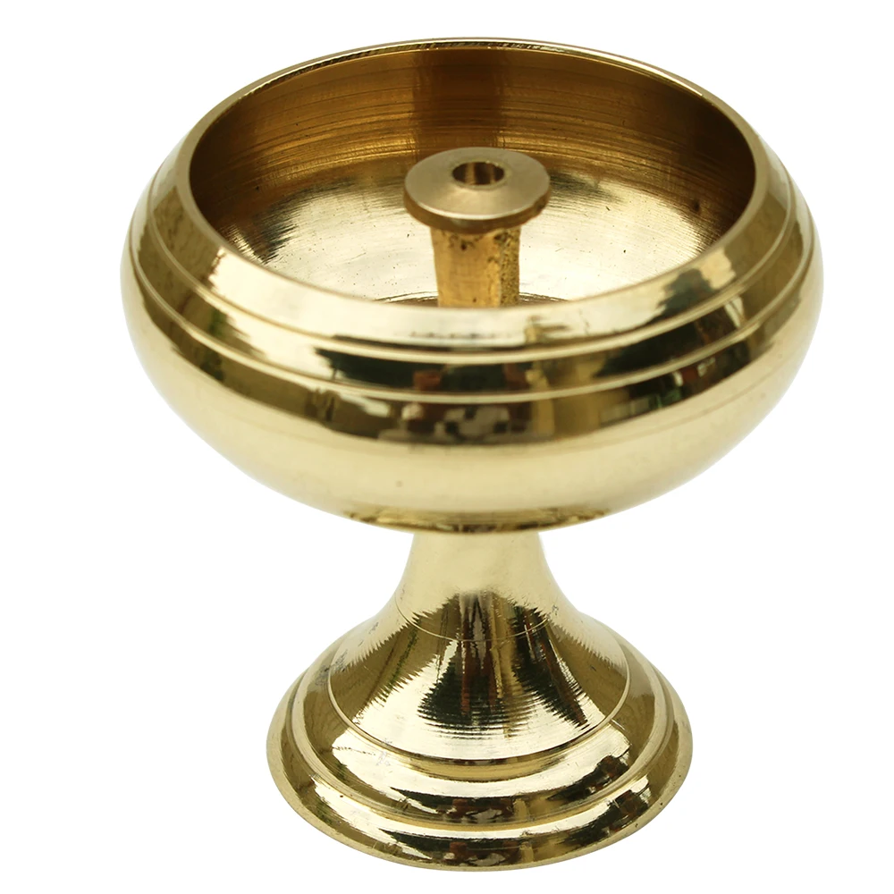 Shank Design High Grade Quality Handmade Brass Oil Diya for Pooja Items New Latest Hindu Pooja Mandir Home Decoration Use