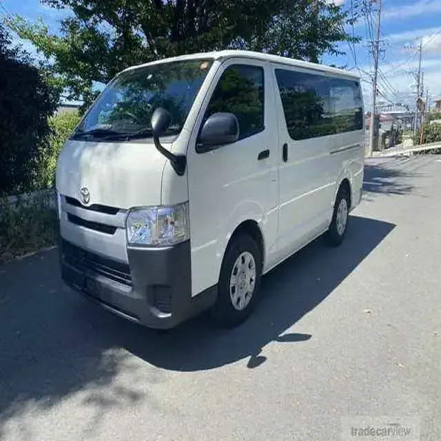 Лучшая цена продажи 2018-2021 Подержанный TOYO-TAS автобус HIACE 15-местный фургон с высокой крышей