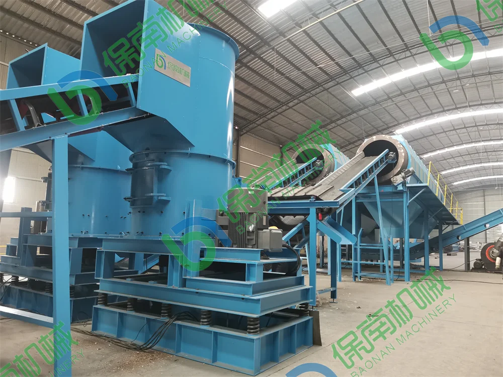 500T/D complete municipal solid waste sorting plant  system equipment/scrap recycling machine