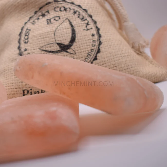 MINCHEM INTERNATIONAL hot sale Himalayan bath salt soap Customizable shape soap Crystal Rose Salt Soap