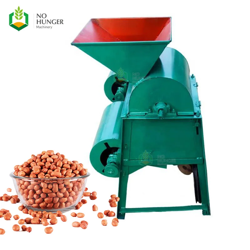 Small Home Use Manual Electric Groundnut Peanut Peeling Sheller Machine