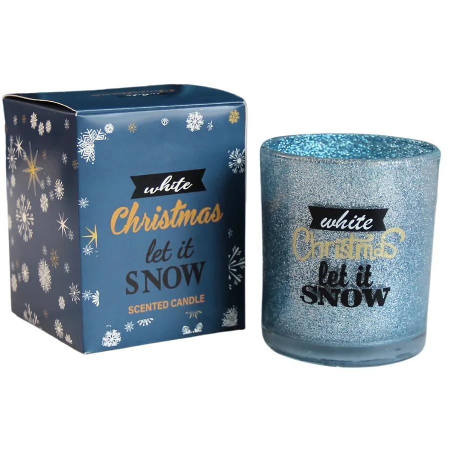 Wholesale Price Hot Selling Set Holiday Mercury Tumbler Candles Smokeless Home Decoration Christmas Aromatic Candles