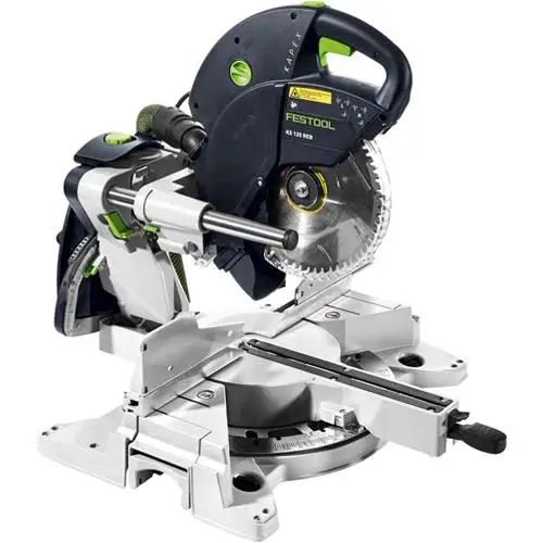 NEW ORIGINAL Festools KS 120 Dual Compound Sliding Miter Saw w out T-LOC + CT 48 Dust Extractor Package NEW