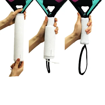 Textured replacement silicone rubber cold shrink handle grips tube for  Bicycle handlebars badminton tennis padel fishing rod