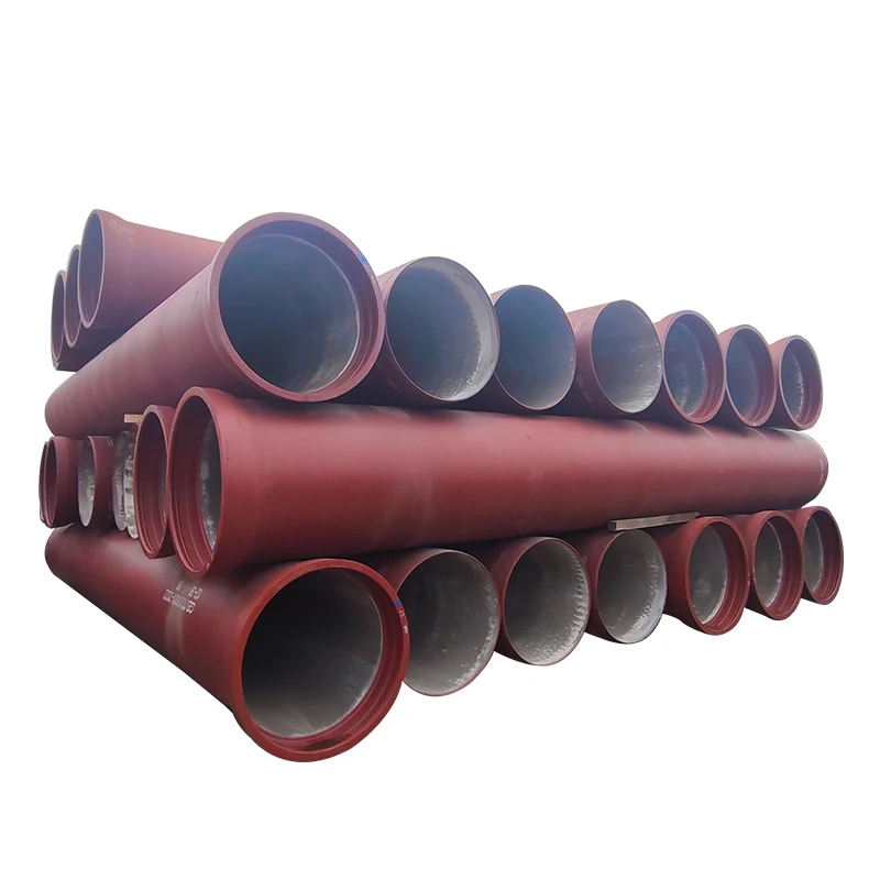 High-Quality Low-Cost Raw Materials ISO2531 EN545 EN598 K9 Class C40 C30 C25 Ductile Cast Iron Pipes 300 MM DI Casing Pipe