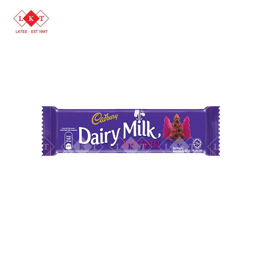 Cadbury Dairy Milk Chocolate Bar 37G Mondelez Exotic Snacks Confectionary Authorized Distributor Wholesale Malaysia