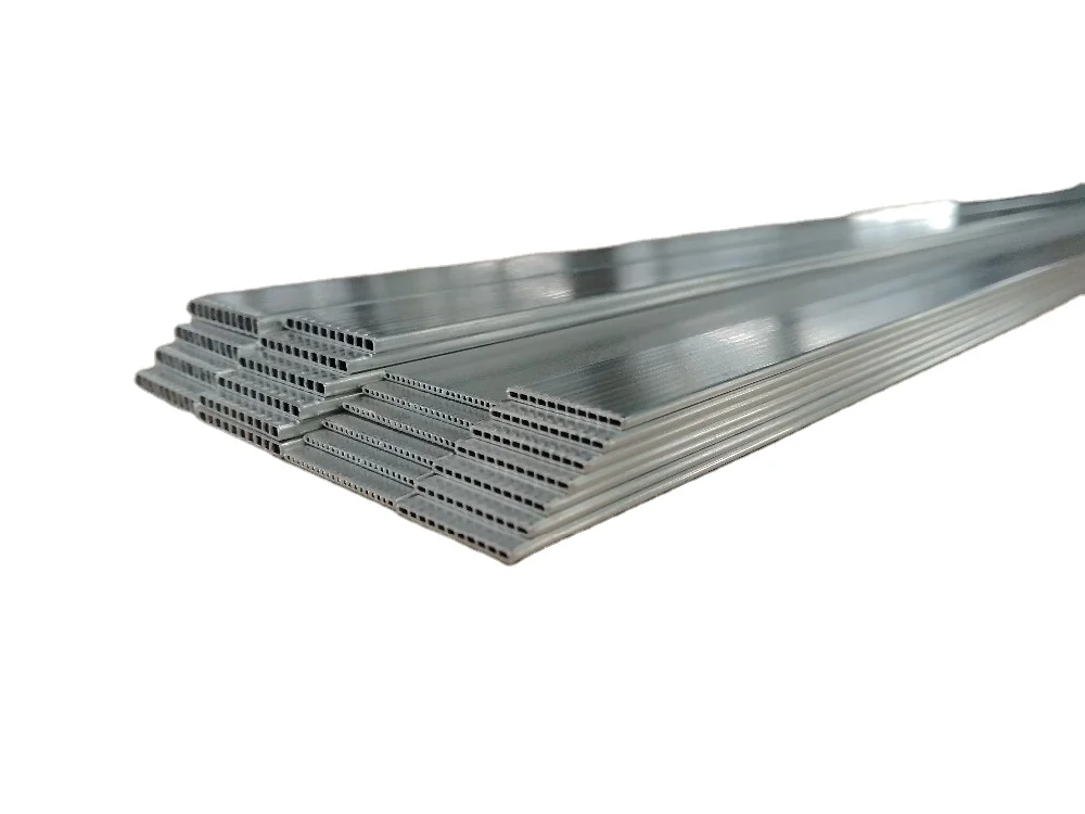 Сертификация CE 1100 h112, алюминиевая Экструзионная плоская трубка с несколькими отверстиями для радиатора