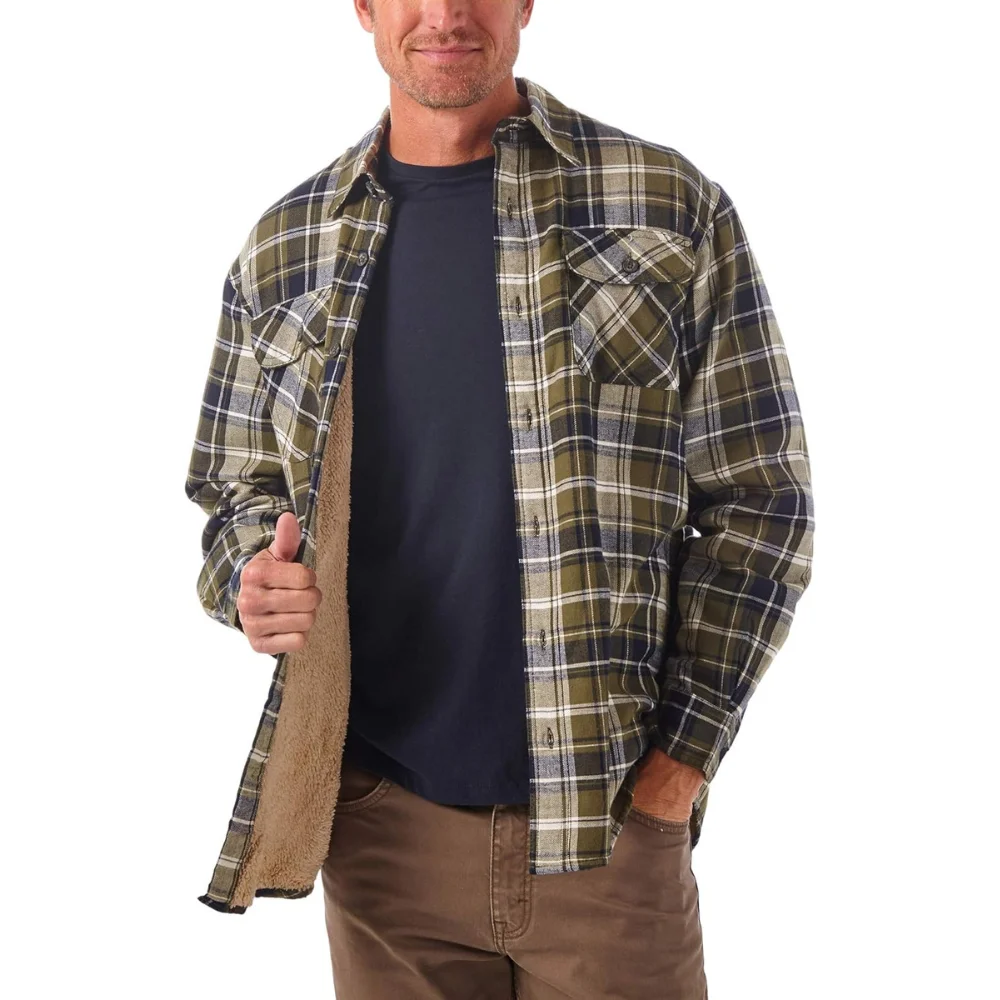 Long Sleeve Wholesale Casual Flannel Plaid Shirts For Men Slim Casual Dress Shirt High Quality Top Rated Custom Made Shirts