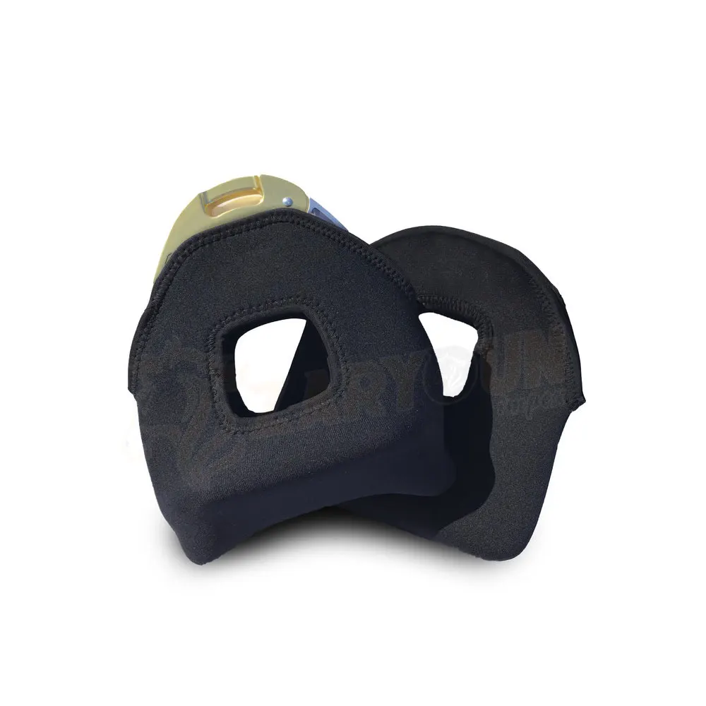 High Quality Western Horse Racing Stirrups Aluminum and Leather Cover Pouch Essential Equestrian Saddle Accessories