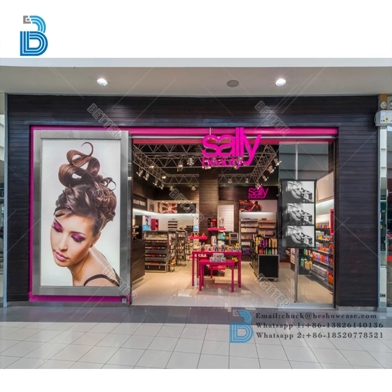 Beauty Salons Store Cosmetic Shop Decoration Design Beauty Showcase Beauty Shop Interior Decoration