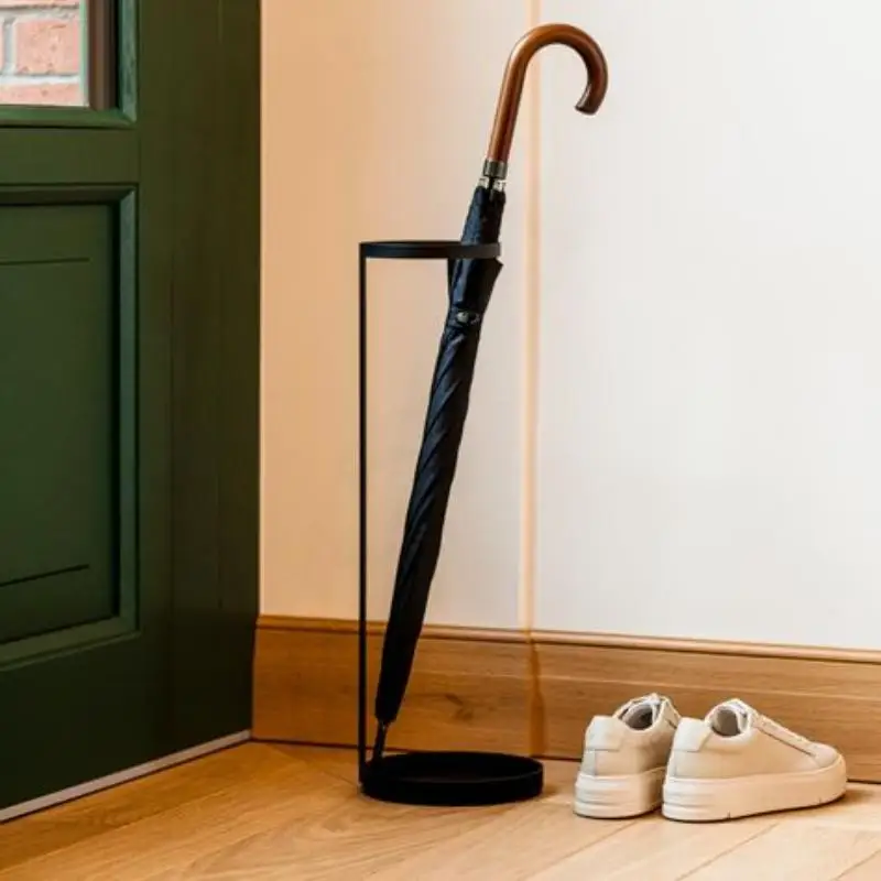 Stylish and spacious handmade metal umbrella stand with premium craftsmanship ideal for contemporary and classic interiors