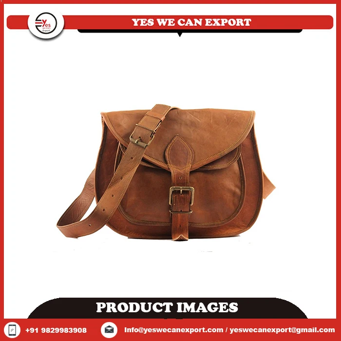 Looking for Leather Tote Bag ? Genuine Leather -  Slouchy Crossbody Hobo Shoulder Bag for Women & Girls Easy To Carry & Shop
