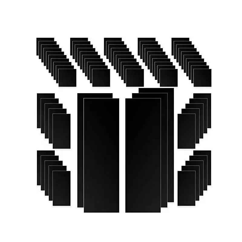 Black Anti Tarnish Squares Strips Tabs for Jewelry Gold Silver Storage