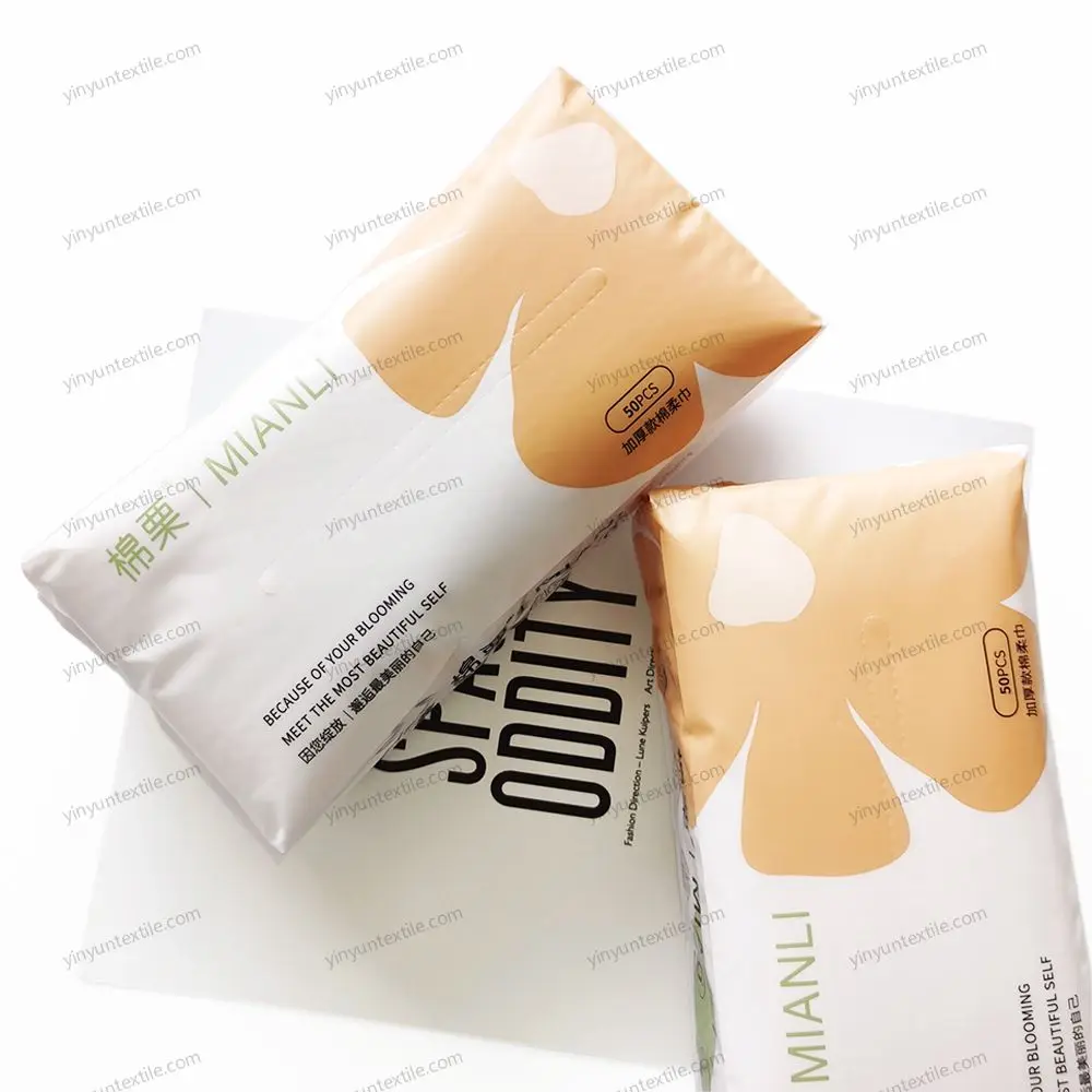 Disposable Spunlace Non-woven Material Face And body Care Tissue Wipes For Adult