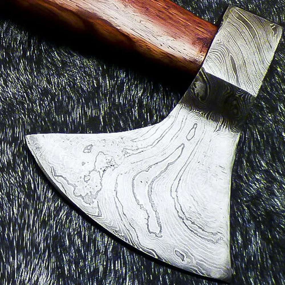 New Arrival Handmade Damascus Steel Axe WithBest Design High Quality Damascus Axe For Sale best selling