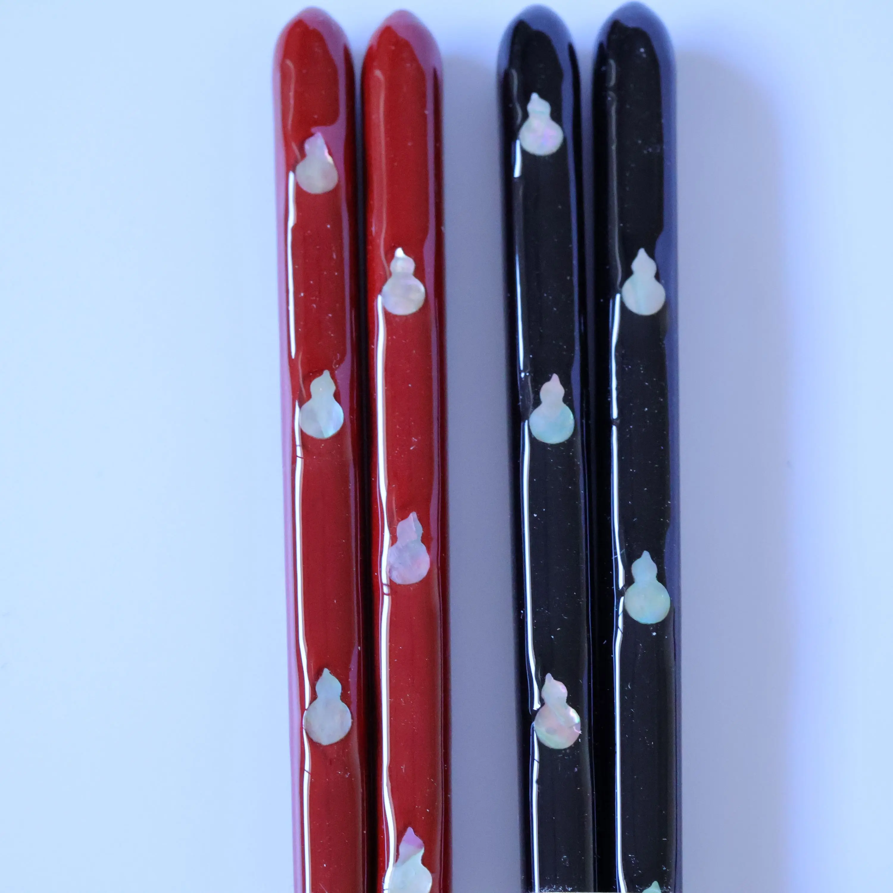 Wakasa Traditional Japanese Lacquer Chopsticks Eco-Friendly Flatware Reusable Natural Bamboo with Glass Paper Material Weddings