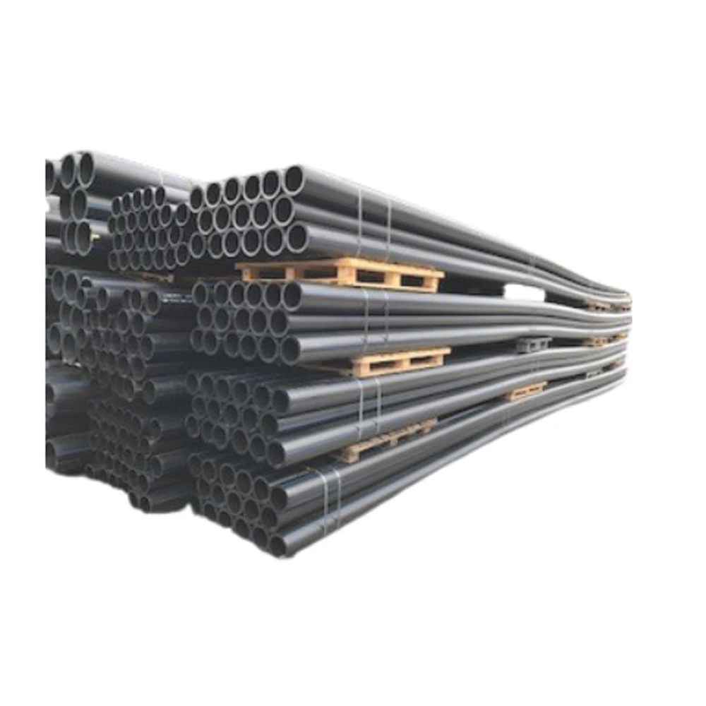 high density polyethylene hdpe irrigation tubes sdr11 pe drainage poly pipe 50mm 75mm Plastic Black Tube Water Drainage Pipe