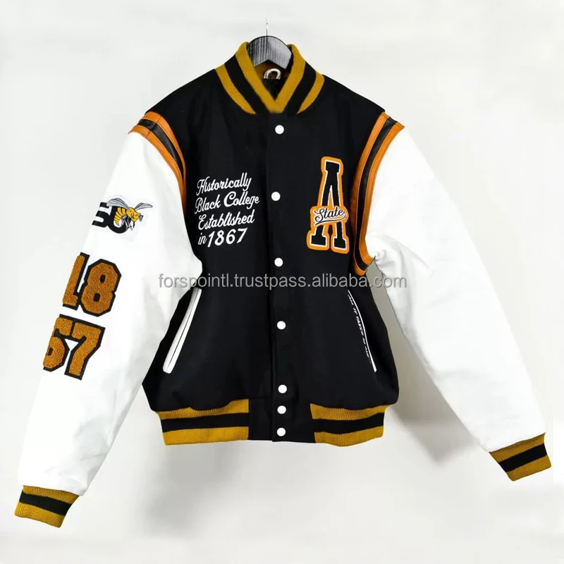 High quality Custom made Baseball Jacket/letterman/baseball jackets