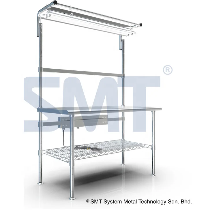High Quality Anti-Static ESD workbench worktable electronic computer mobile phone workshop for manufacturer factory