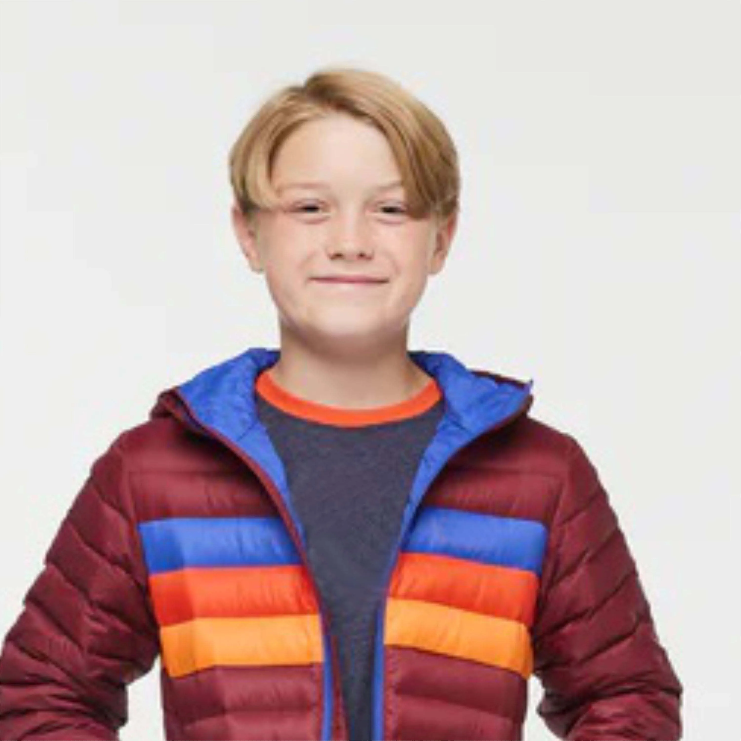 OEM Custom Manufacturing Boys Puffer Jacket - Ultimate Warmth Soft Lining  High Collar Classic Black