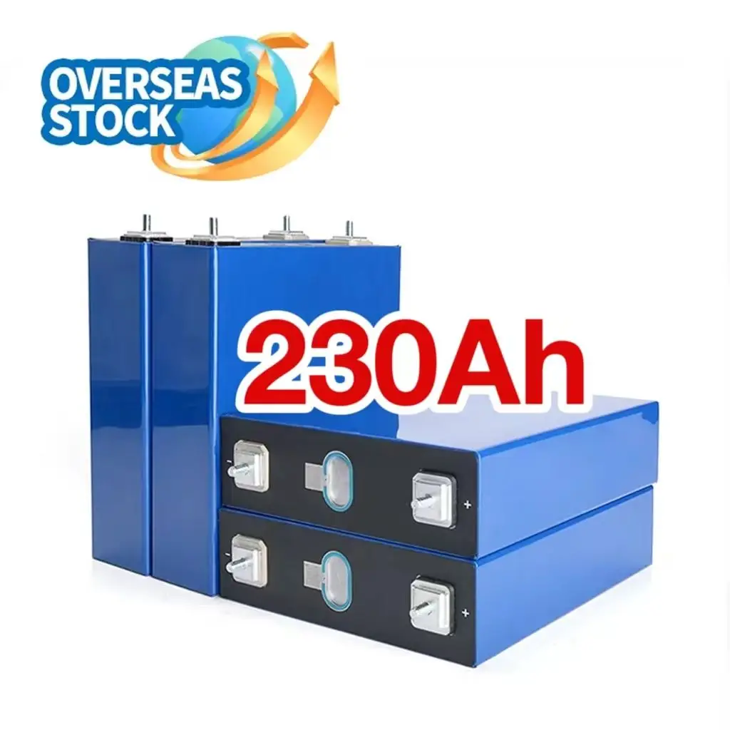 2023 Europe US Grade A EV Lifepo4 230AH 3.2V Cell 48V 250AH Prismatic Lithium 200Ah Solar Akku Marine Forklift Battery Pack