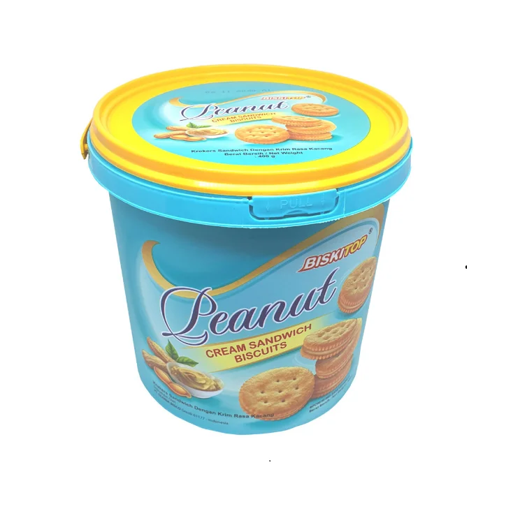 Wholesale Price Butter Peanut Salty Coconut Flavor Crunchy Cookies Factory Supply Delicious Casual Snacks Crispy From Indonesia