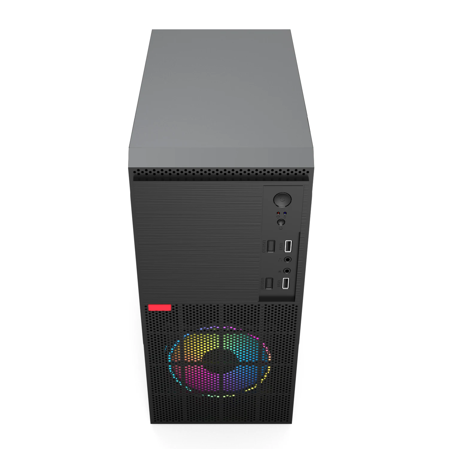 Cheap Custom Micro Atx PC Mini Desktop PC Gaming Computer Case Para PC Game Casin Casing Cabinet