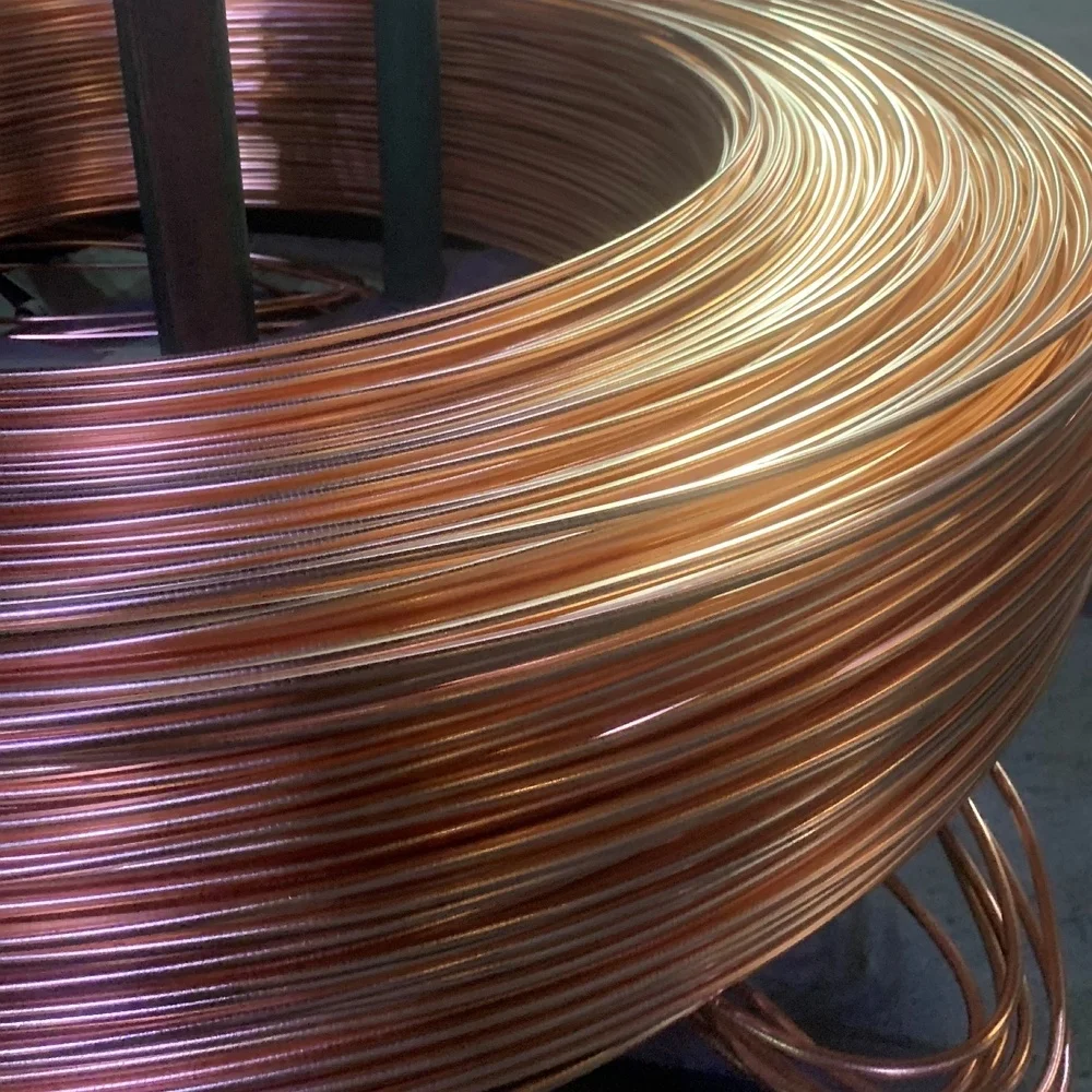 Copper rod ETP/SCR 20mm Copper rod 99.99% Cu Non-alloy Packed in coils High Quality Wholesale