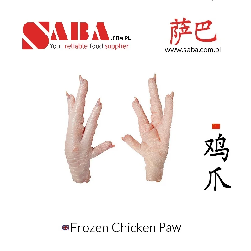 Frozen Chicken Paws Paw Bulk Wholesale Poland