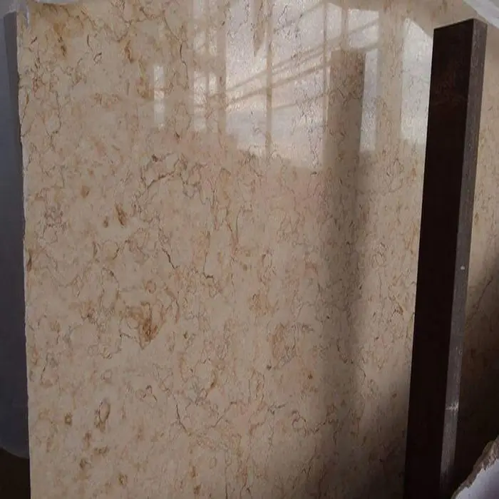 Egyptian Marble  Polished  SlabsTop Quality Khatmia Marble  for Modern tiles & Floors Natural yellow marble