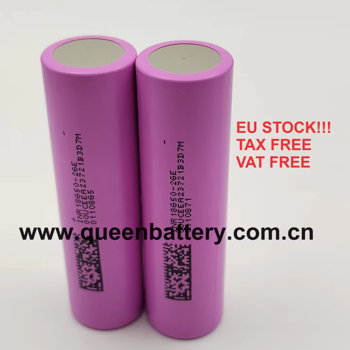 EU STOCK!!DMEGC QB 18650 26E 2600mA 3C 3.6V 3.7V 4.2V INR18650-26E li-ion battery for power tools flashlight digital camera