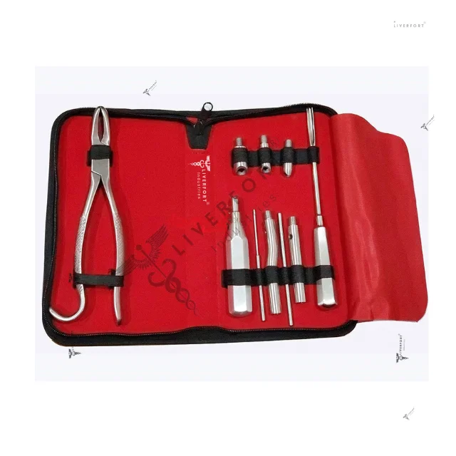 New Equestrian Wholesale Custom Equine Burgess Set, Hand Crafted, Stainless Steel, Dental,Equine Veterinary Surgical Instruments