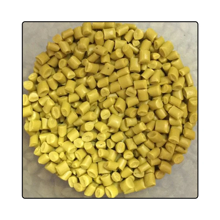 Affordable Price Highest Selling Injection Grade Raw Granules Yellow Plastic Material PP Recycled Granules