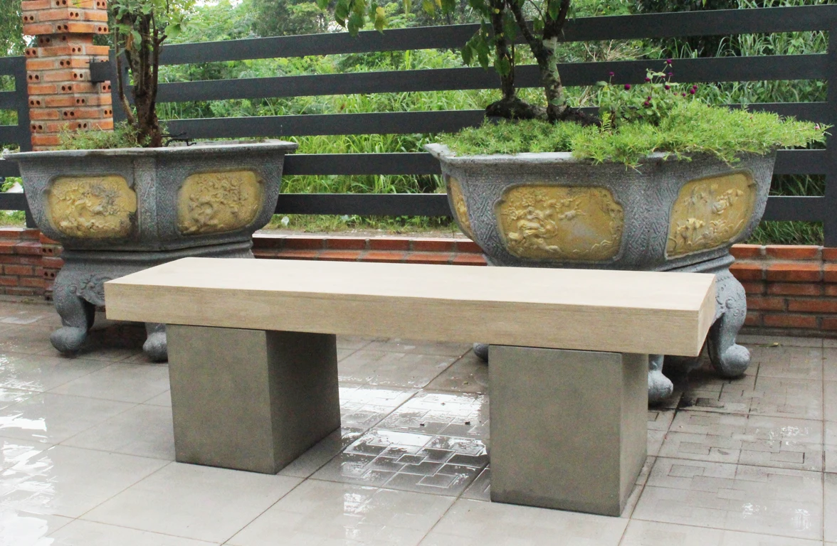 Bench with Top High Quality Absolutely waterproof, suitable for all weather outdoors Outdoor Furniture for Best Price