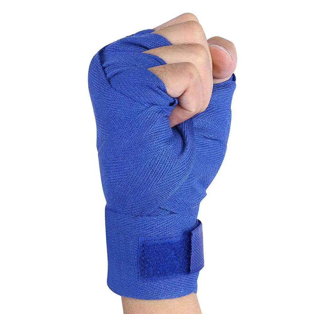 Low Price Professional Manufactures Custom Logo Boxing Hand Wraps / New Arrival Best Quality Solid Color Hand Wraps