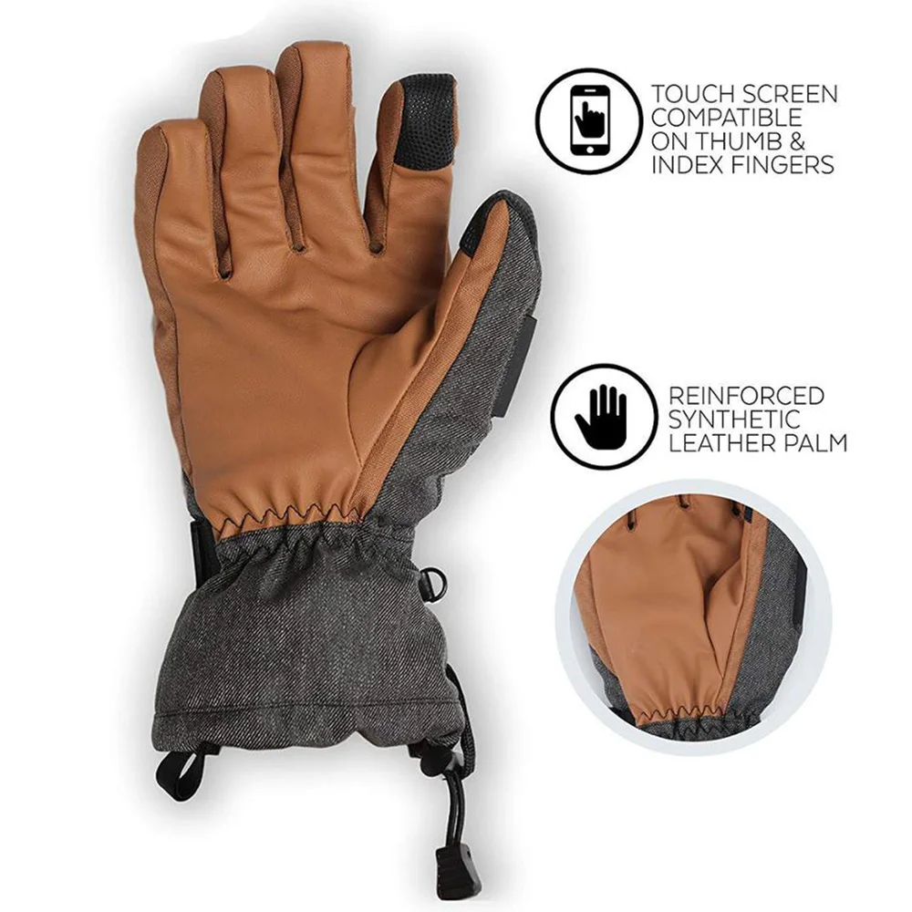 2025 оптовая продажа высококачественные лыжные перчатки для сноуборда зимние мужчин и женщин