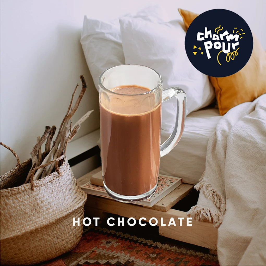 Wholesale Pricing Charmpour Rich Hot Chocolate Made With Premium Cocoa Milk Powder Sweet And Milky Taste Instant Packed In Bag