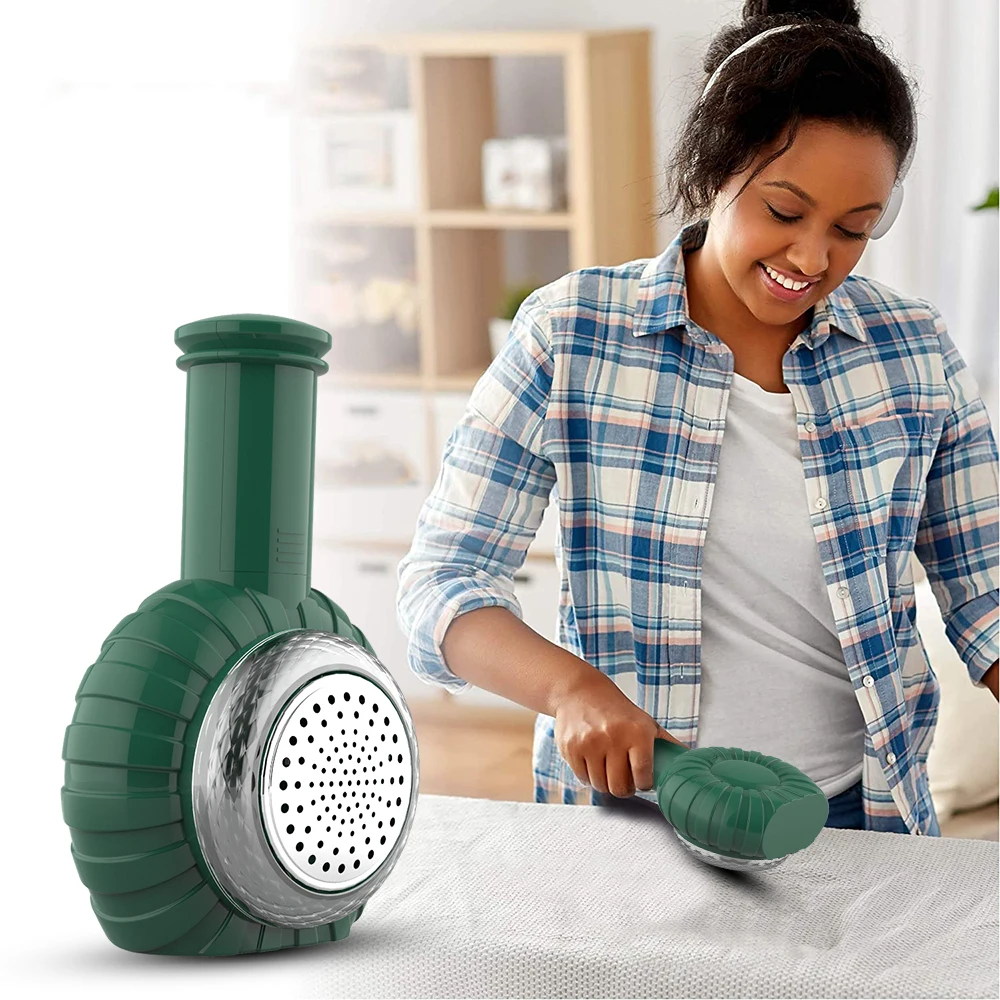 Novelty lint remover Electric shaver Replaceable stainless steel blades Removable trash can Lint  brush Lint remover