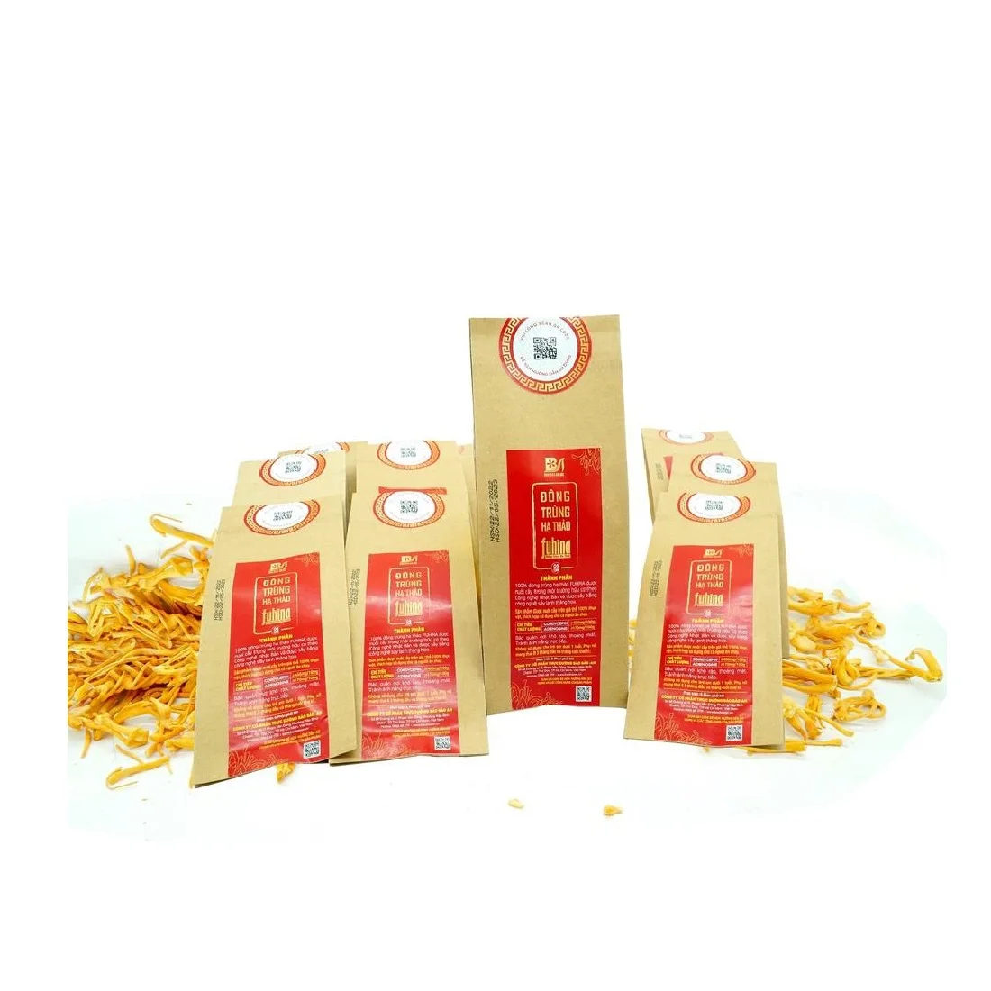 Good Price Healthy Natural Militaris Mushroom Extract Nutrients Big Spore Head Golden Dried Cordyceps Mushroom