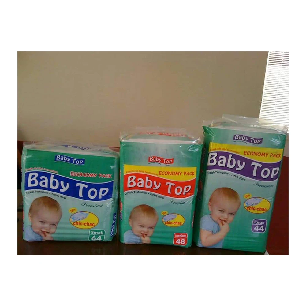 Baby Diaper Flexible Side Strip Super Absorbent Layer Soft and Cotton Double Leak Proof Barrier High Absorbent Wetness Indicator