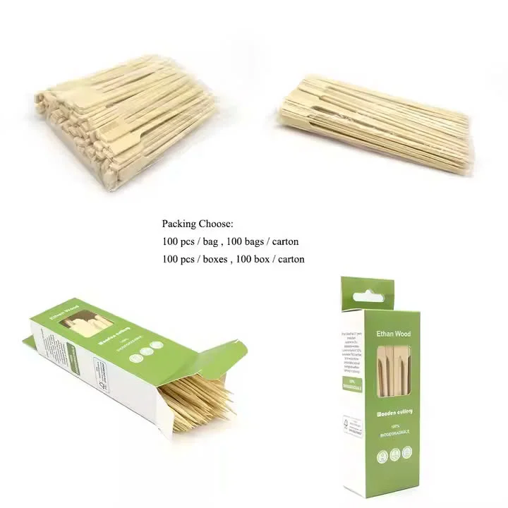 Personalized Bamboo Skewers: Perfect for Kebab, Steak, and More