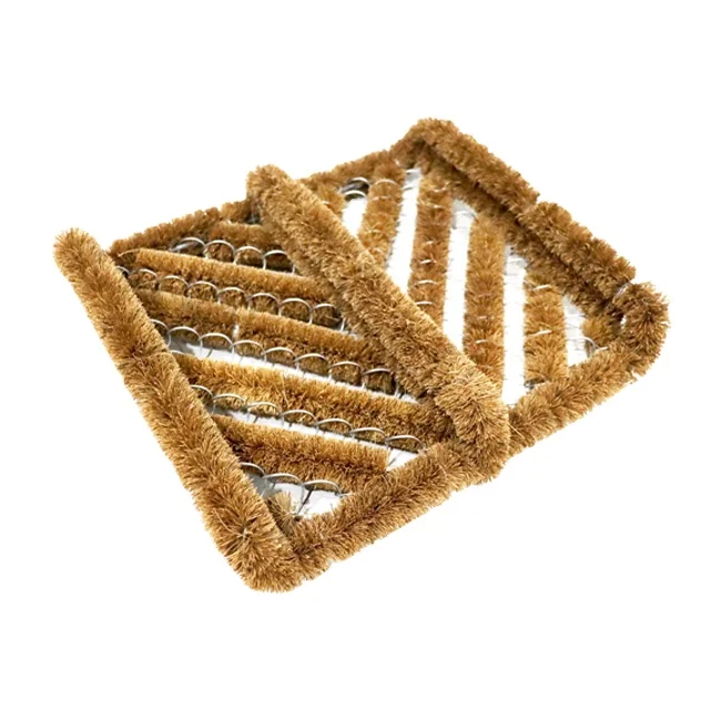 Best Natural Coir Boot Scrubber Heavy Duty Rubber Coir Doormat Outdoor Shoe Dirt Trapper COIR BOOT SCRAPER MAT